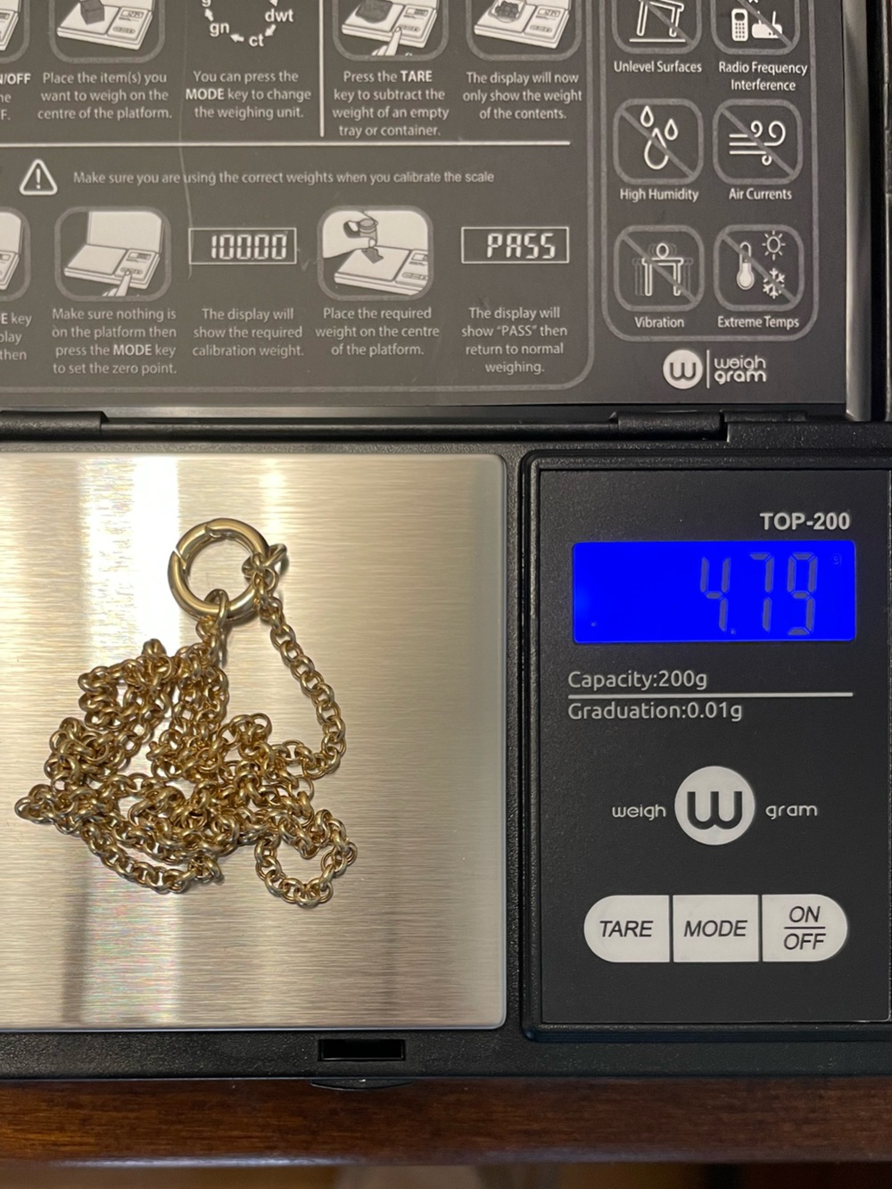 MEJURI ROLO CHAIN CHARM
NECKLACE in 16 inches 14k yellow gold - Picture 10 of 10
